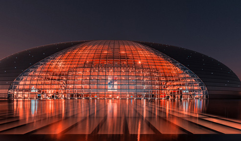 【北京】國(guó)家大劇院景觀照明建筑賞析