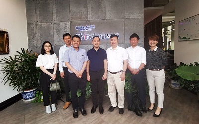 EPSON（愛普生）事業部一行訪問信達電通