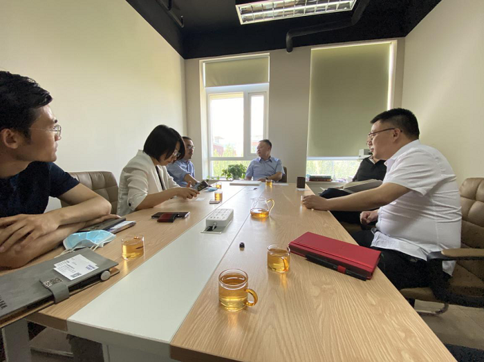 信達(dá)科技一行訪問(wèn)北京普天智慧科技有限公司