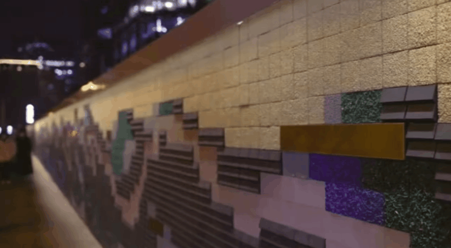 青山萬(wàn)里圖，看大美中國(guó) | 信達(dá)電通燈具支持的朝陽(yáng)這堵墻被趙立堅(jiān)“點(diǎn)名”啦！